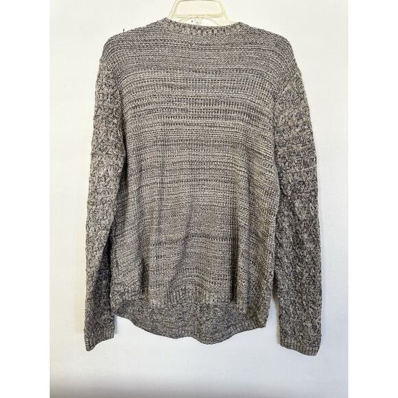 Jeanne Pierre Women's Cable Knit Cotton Crew Neck Pullover Sweater Size XL - Picture 2 of 6